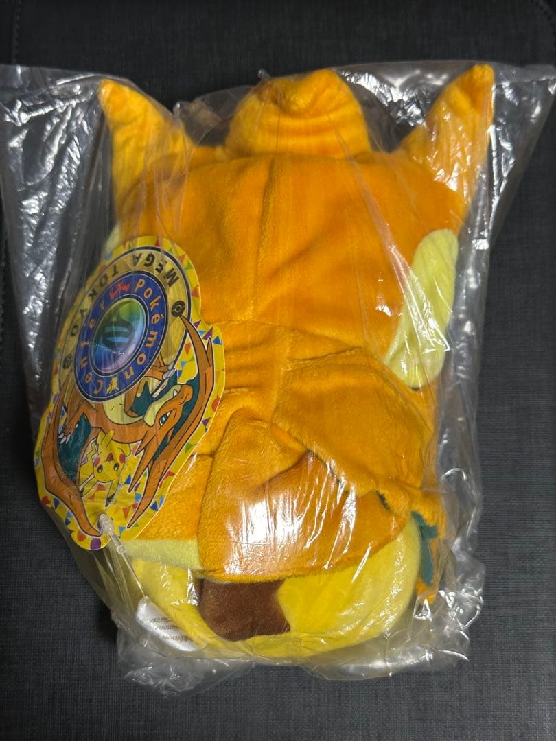 限定版 リザードンポンチョのピカチュウ ぬいぐるみ