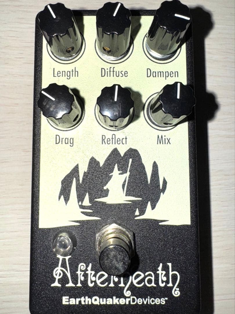 EarthQuaker Devices Afterneath ギターエフェクター Afterneath ショートディレイリバーブ — EarthQuaker Devices