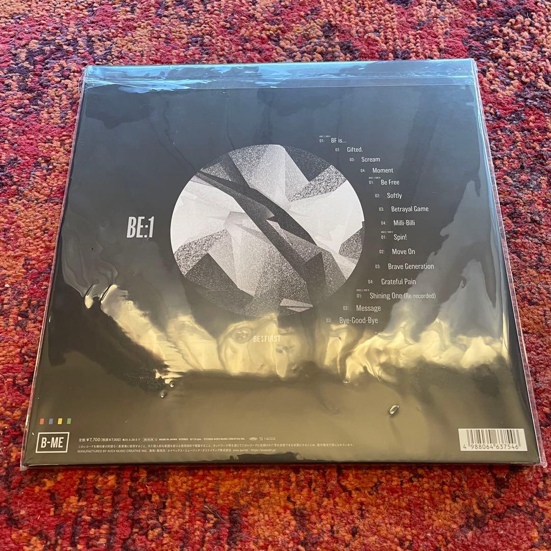【早い者勝ち】BE:FIRST ビーファースト 限定生産 LP版 レコード