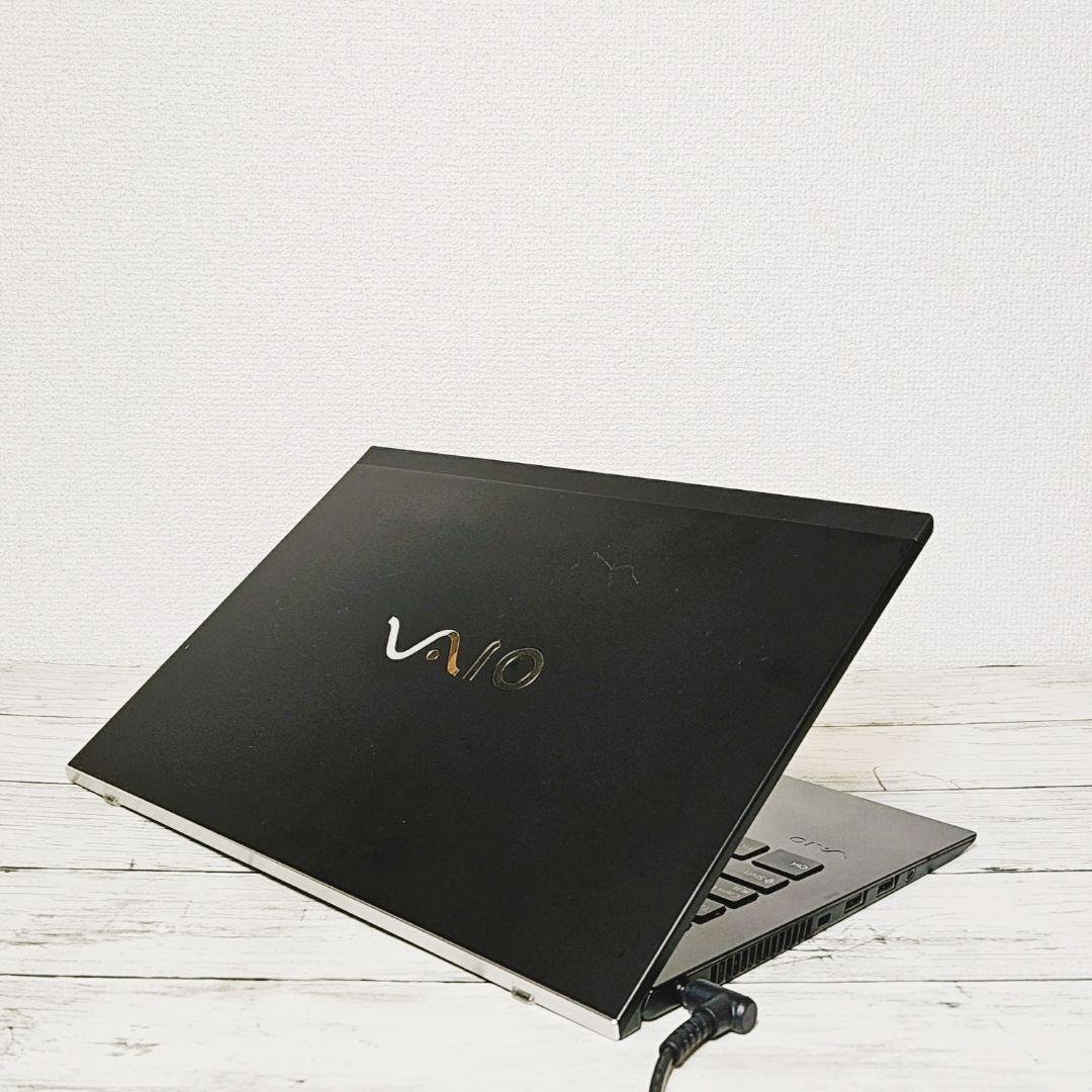 美品♡VAIO 第10世代Corei5 薄型 ノートパソコン SSD カメラ付き