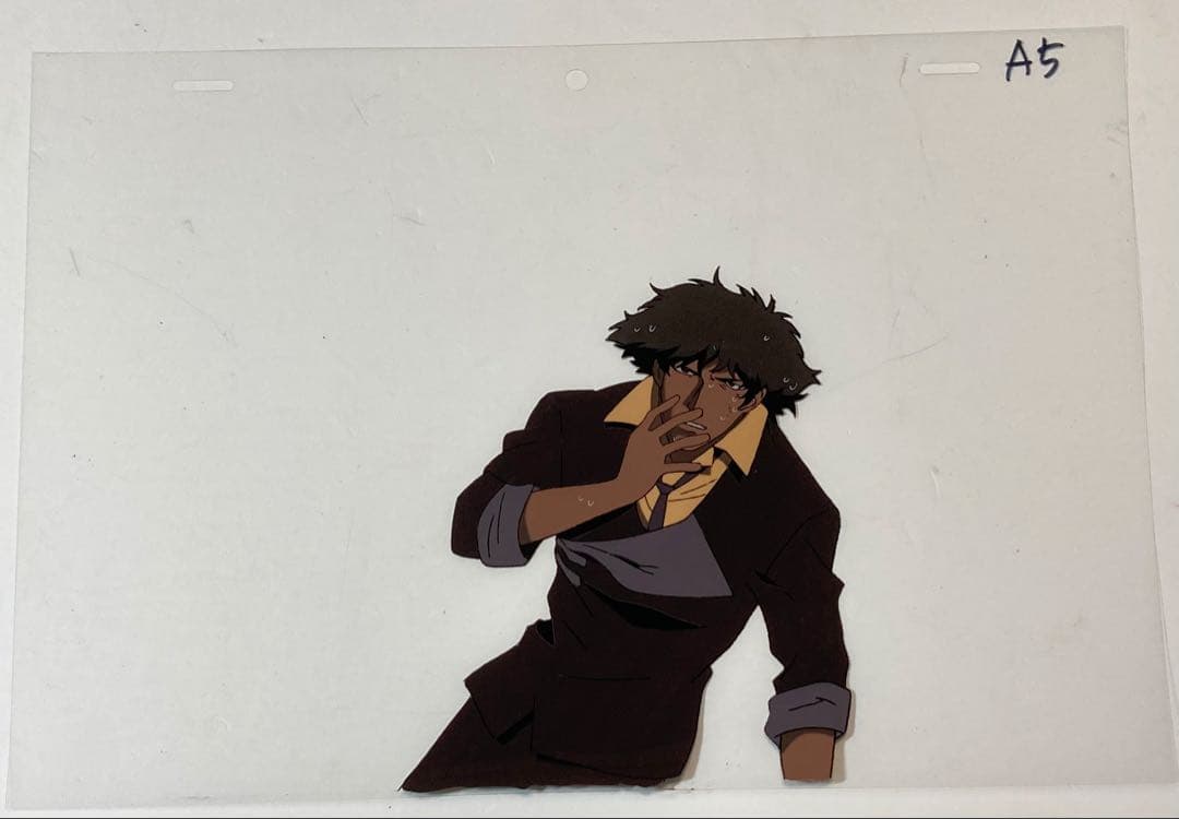 d６２　カーボーイビパップセル画【スパイク・スピーゲル】動画・背景画付き