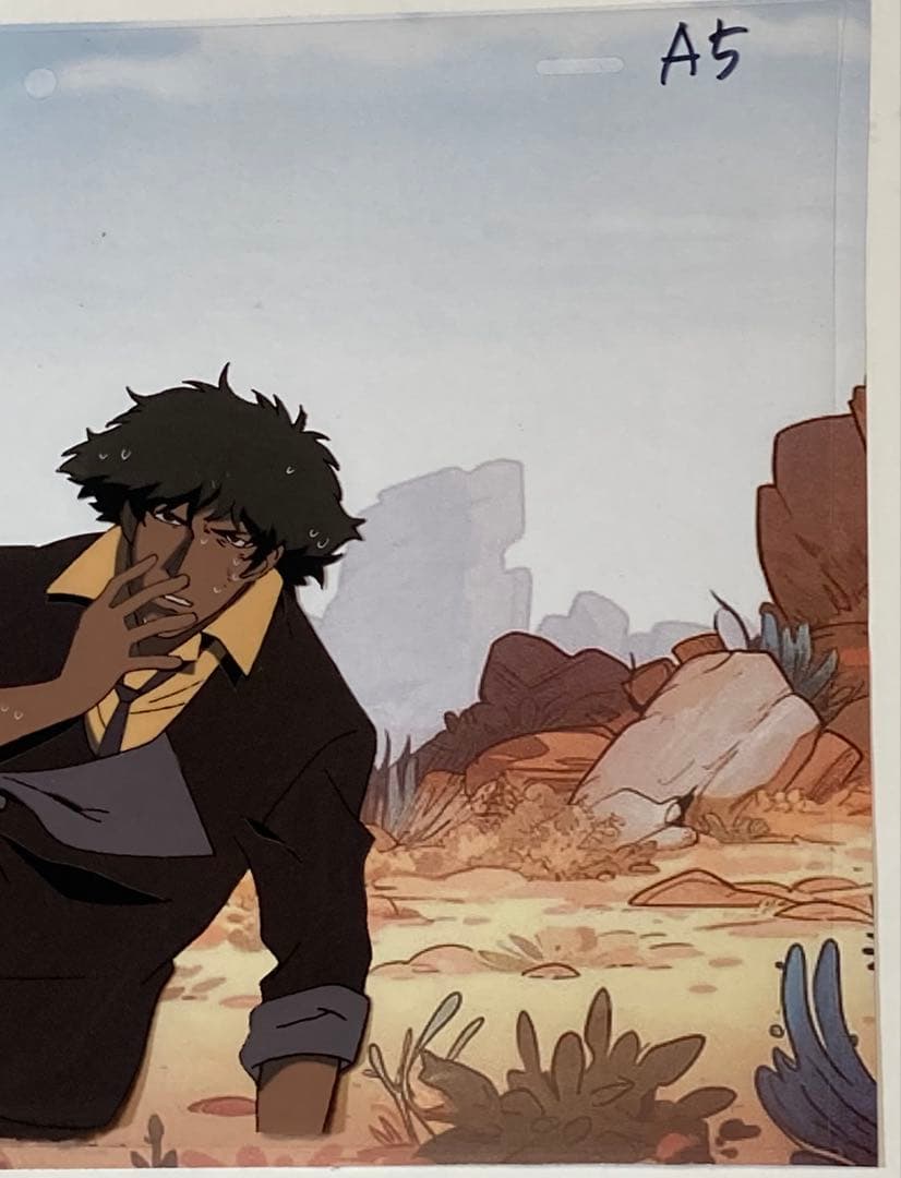 d６２　カーボーイビパップセル画【スパイク・スピーゲル】動画・背景画付き