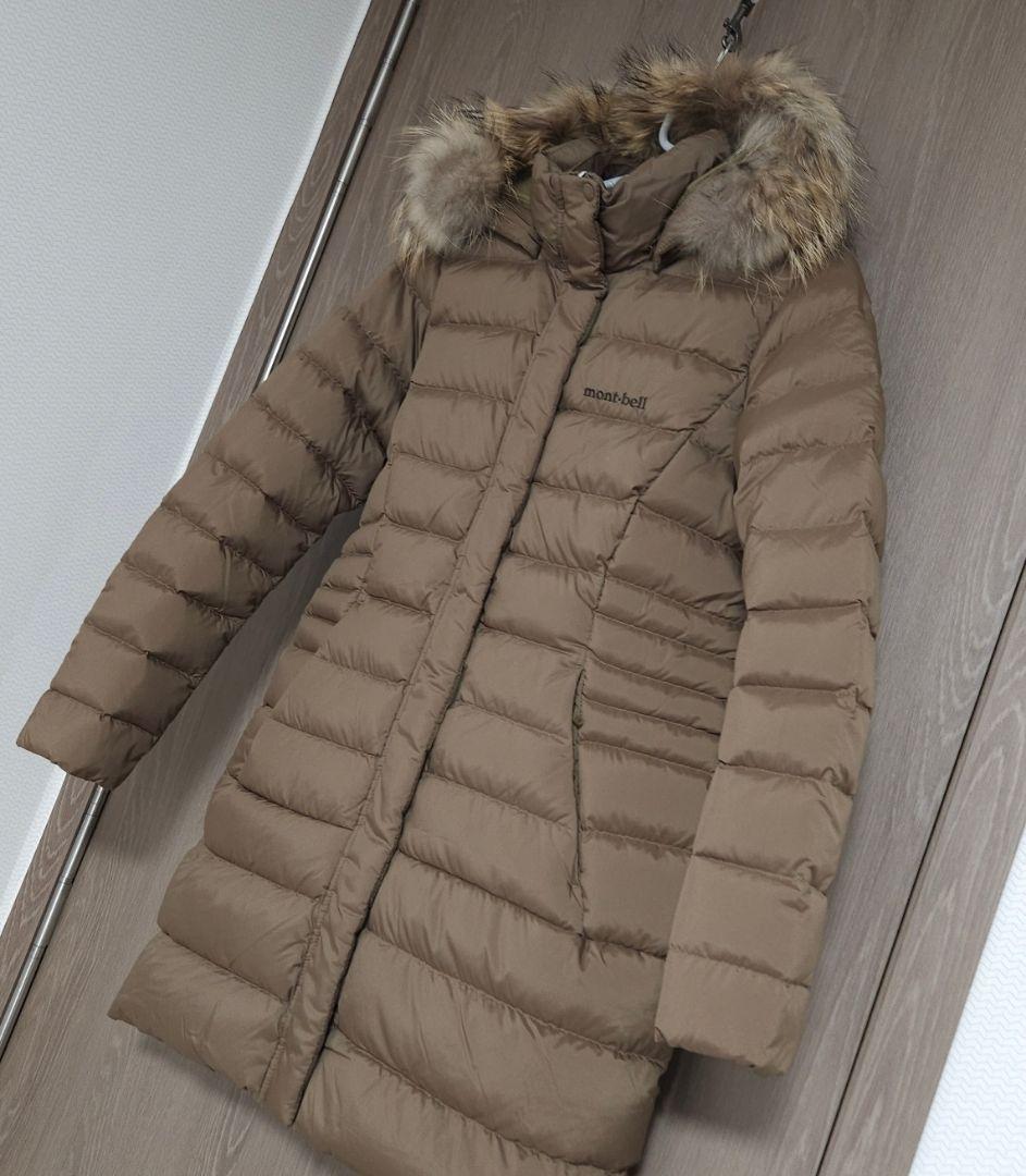 あたる様専用 モンベル ラクーンファー ダウンコート レディース S
