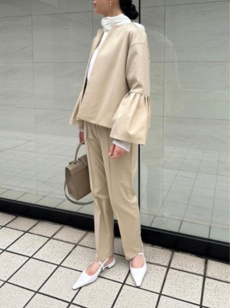 Mila Owen パンツセットアップ Mila Owen（ミラオーウェン） パンツ 「セットアップ対応」ワンタック