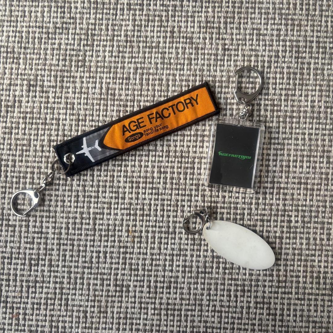 希少 Age Factory キーホルダー セット