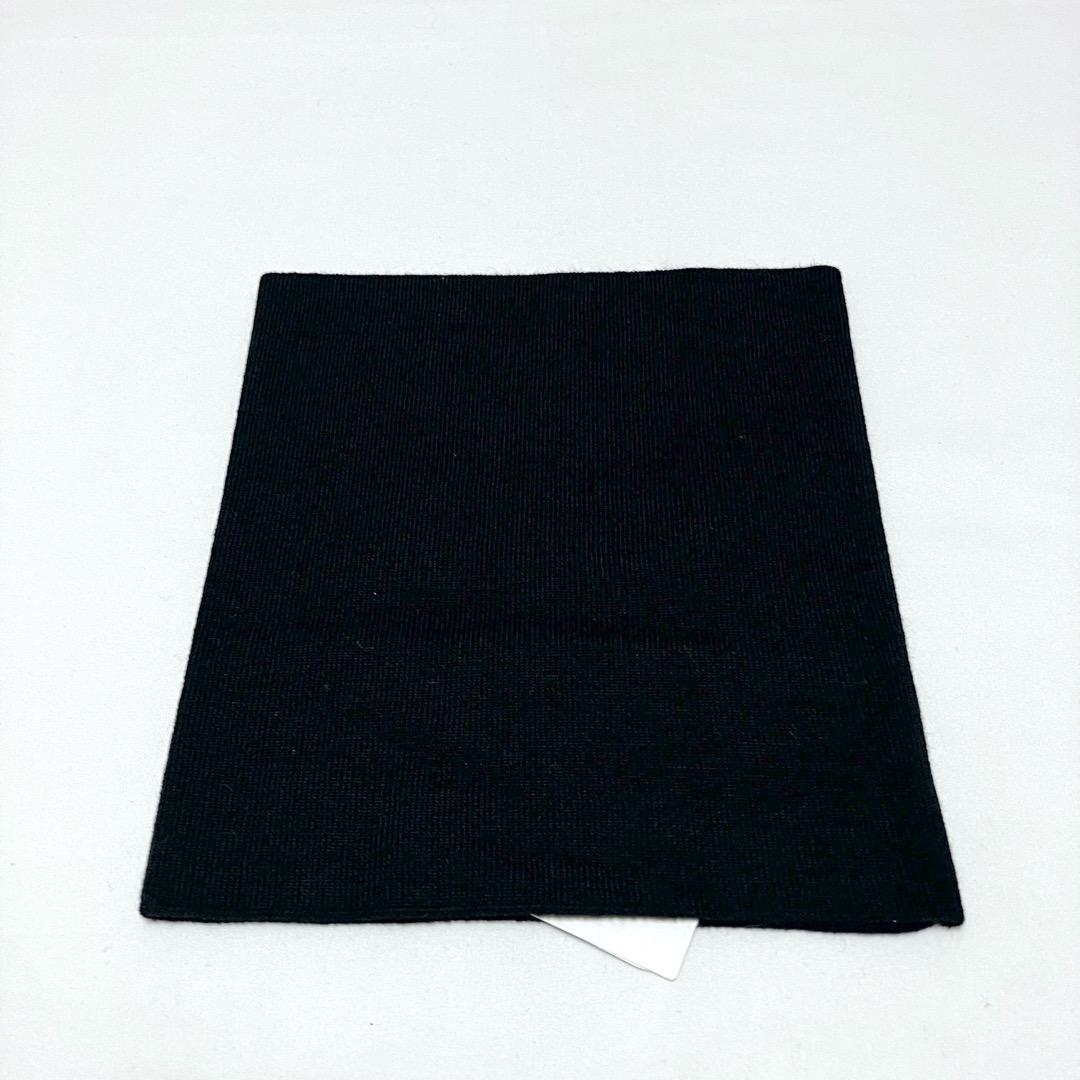 新品 マルジェラ 24aw スヌード ネックウォーマー 黒 ブラック 7156