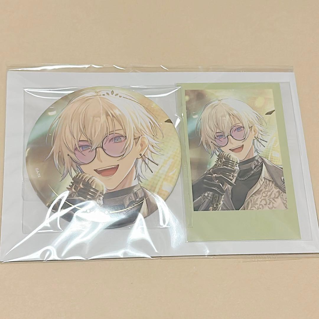 にじさんじ ケイリクス・デボネア 誕生日 缶バッジ チェキ バースデー