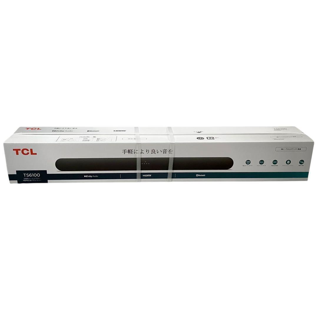 新品】 TCL 2.0ch サウンドバー TS6100 ブラック スピーカー - メルカリ