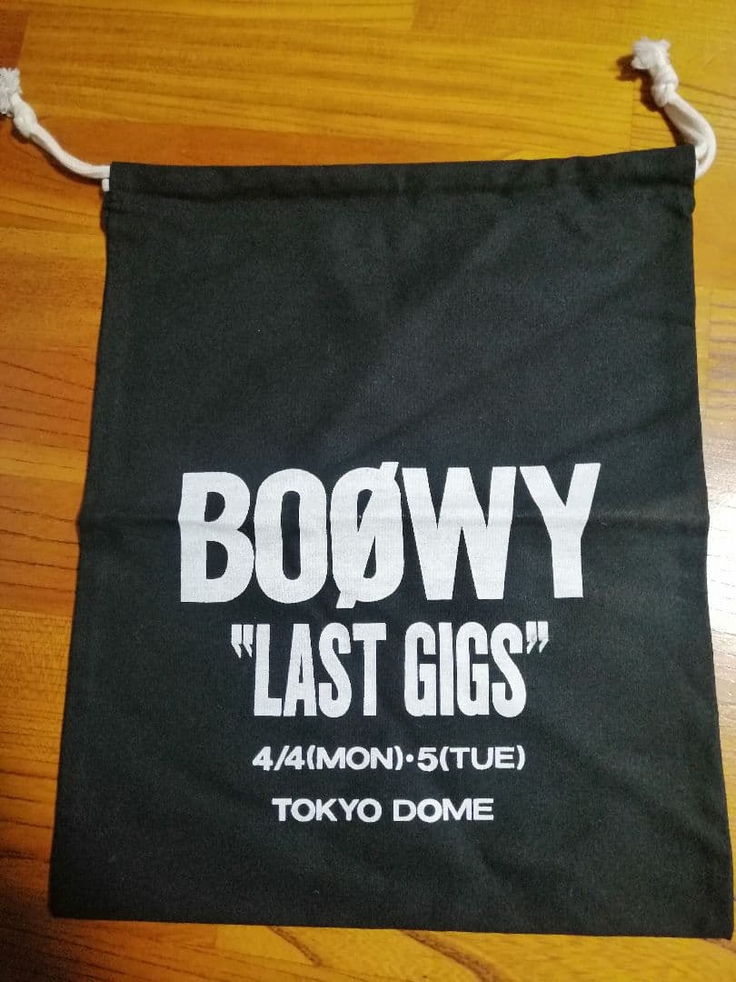 BOOWY LAST GIGS タオル Tシャツ ステッカー 缶バッジ 他