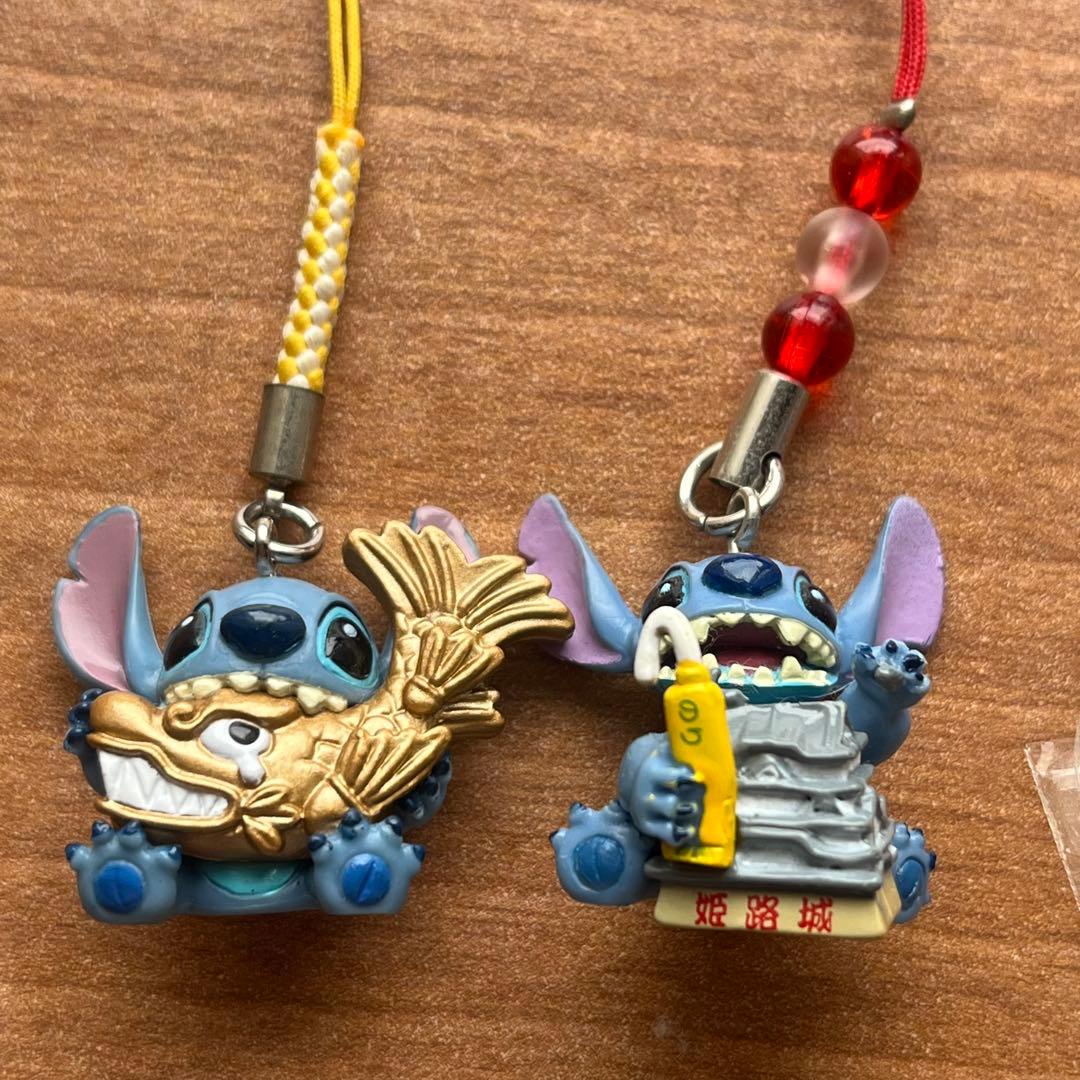 スティッチ ご当地ストラップ 3個セット 広島 愛知 兵庫 - メルカリ