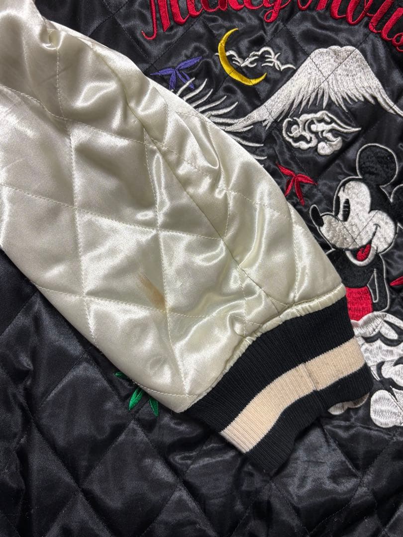 【古着】Disney VINTAGE / スカジャン 刺繍《リバーシブル》