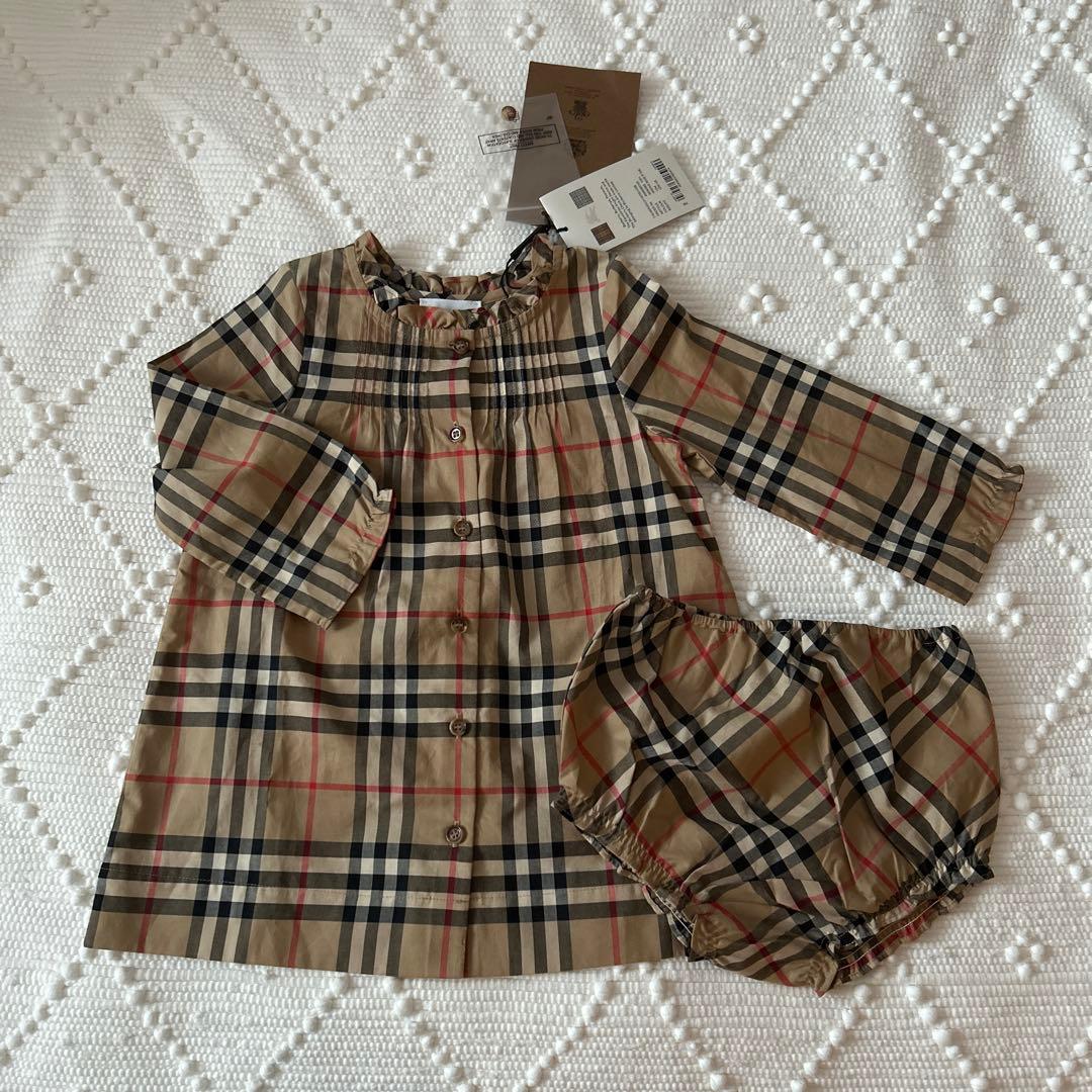 R*️様 Burberry ワンピース　80cm12m BURBERRY KIDSドルマンチェックワンピース | Narcissus WEB STORE
