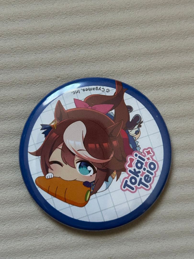 ウマ娘 かぷりっこ 缶バッジ トウカイテイオー - メルカリ