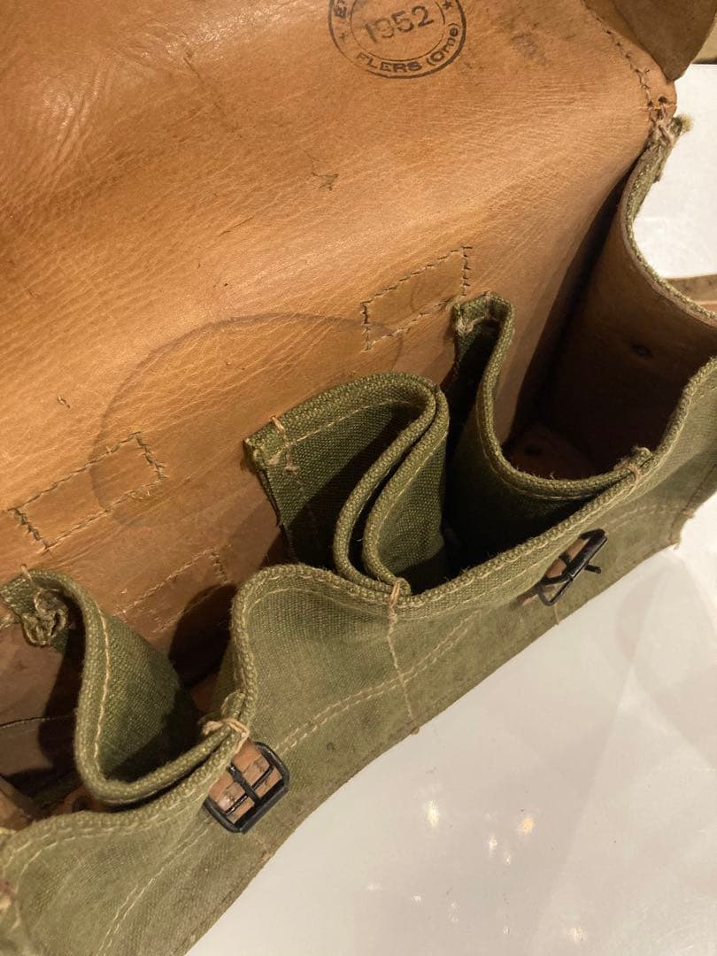 マルジェラ11サンプリング1952年製フランス軍ミュゼット未使用vintage