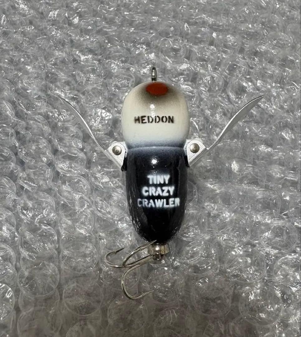 ヘドン タイニークレイジークローラー 逆目 アンダーアイ 希少 HEDDON