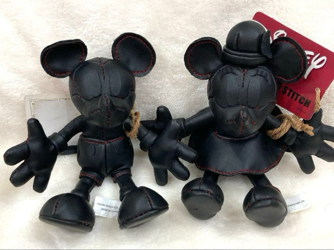 アンティークドール　ワイルドステッチ　ミッキー　ミニー　ディズニー