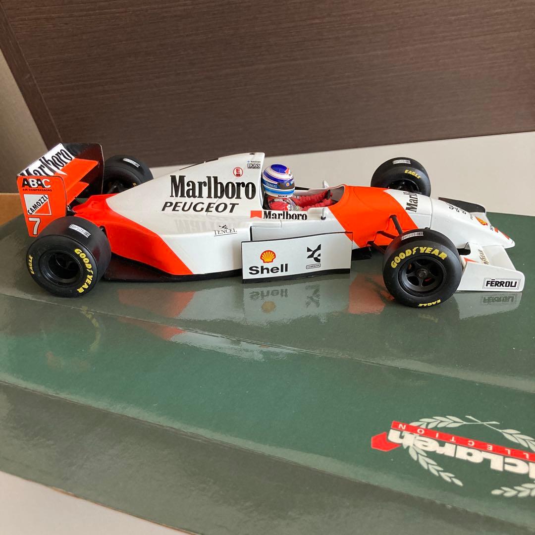 ミニカー Marlboro McLaren Peugeot MP4/9 1/18 McLaren Peugeot MP4/9 Brazilian GP 1994 M. Hakkinen | M. Brundle