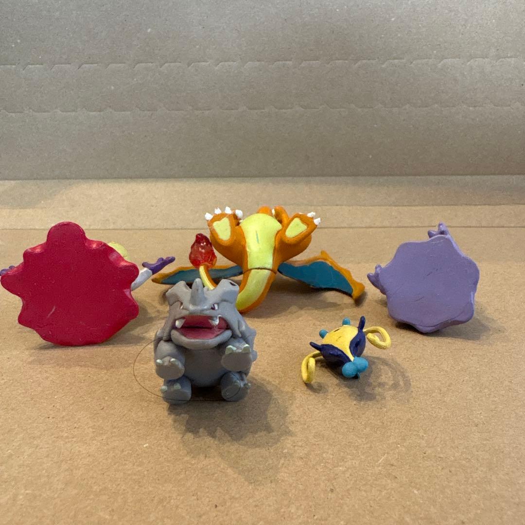 d*7様 ポケモンガチャ他 フィギュア まとめ売り5体 難あり⑨