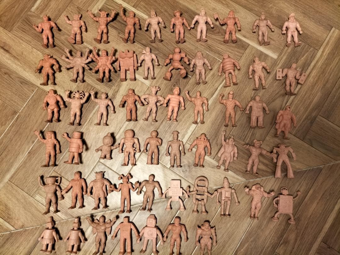 キン肉マン 消しゴム 57体 昭和初期レア