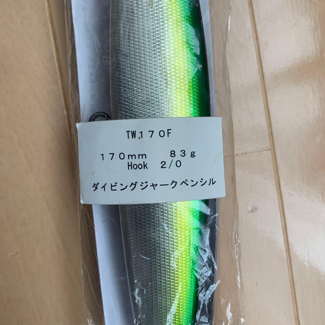 新品未使用】ダイビングジャークペンシル TW170F - メルカリ