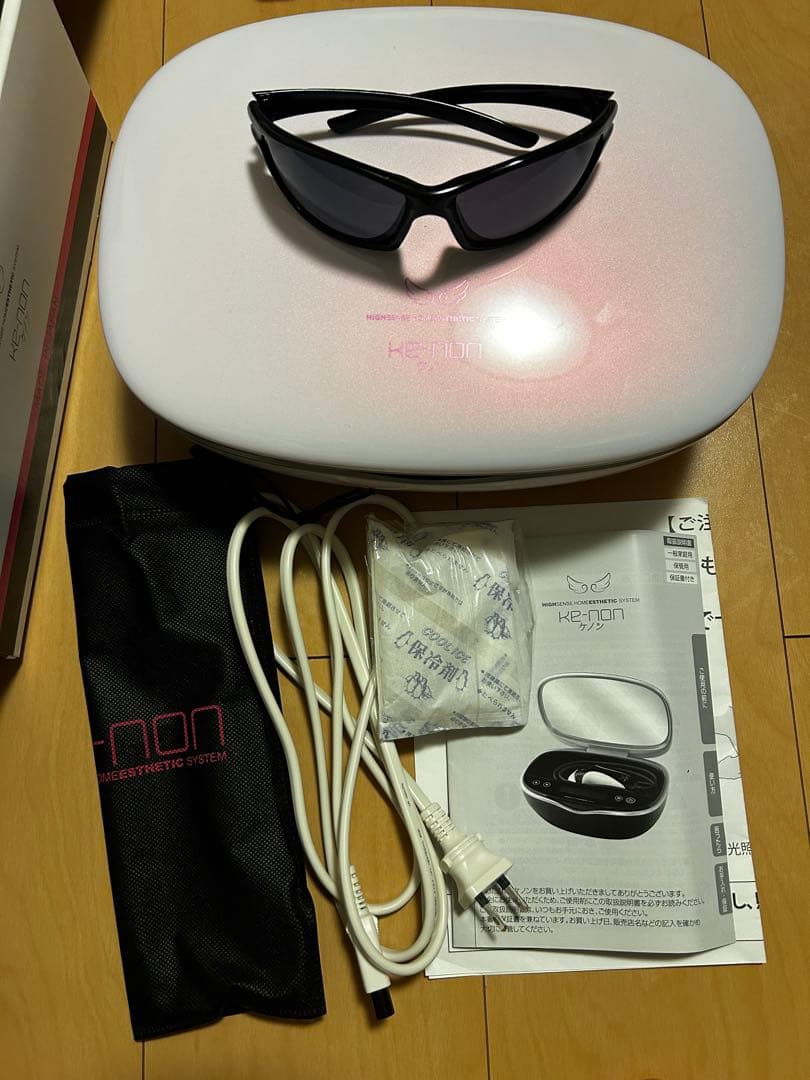 ケノン 脱毛器　スーパープレミアムv.8.5j KE-NON - ケノン v8.5J スーパープレミアムカートリッジ 脱毛器 残98.2
