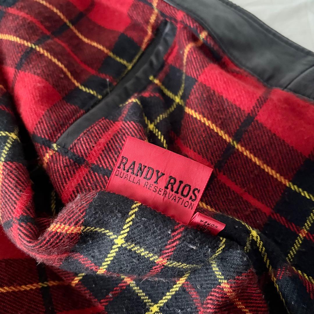 RANDY RIOS レザージャケット カーコート vintage 90's - メルカリ