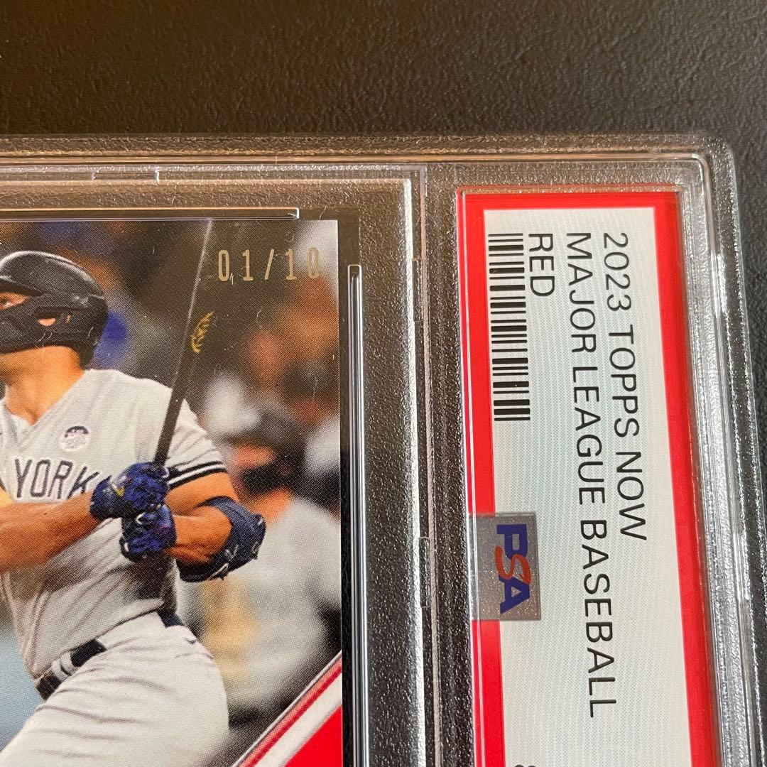 PSA10 シリアル入】大谷翔平 レッドパラレル topps カード - メルカリ