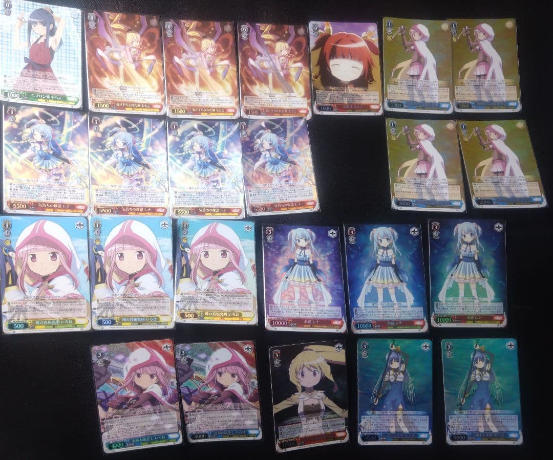 3月末まで出品 ヴァイスシュヴァルツ マギアレコード フルレアデッキ+パーツ