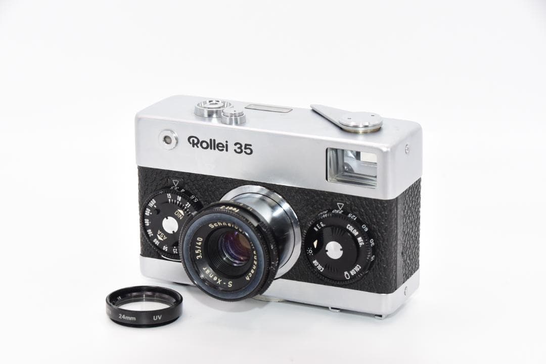 ■ 訳アリ品 ■ ローライ Rollei 35 Tesser 40mm F3.5 Rollei 35 / Carl Zeiss Tessar 40mm F3.5 整備済 ローライ（22404