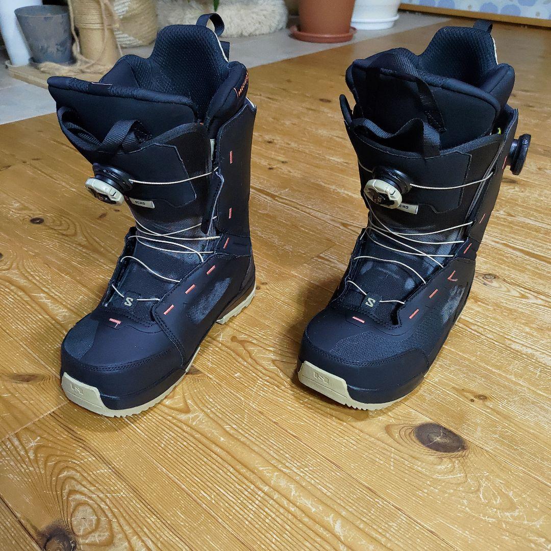 【23-24】salomon echo wide 27cm　スノーボード　ブーツ STAFF ヒロユキの推しブーツ！ SALOMON | エコーレース SJ ボア – A-BONY