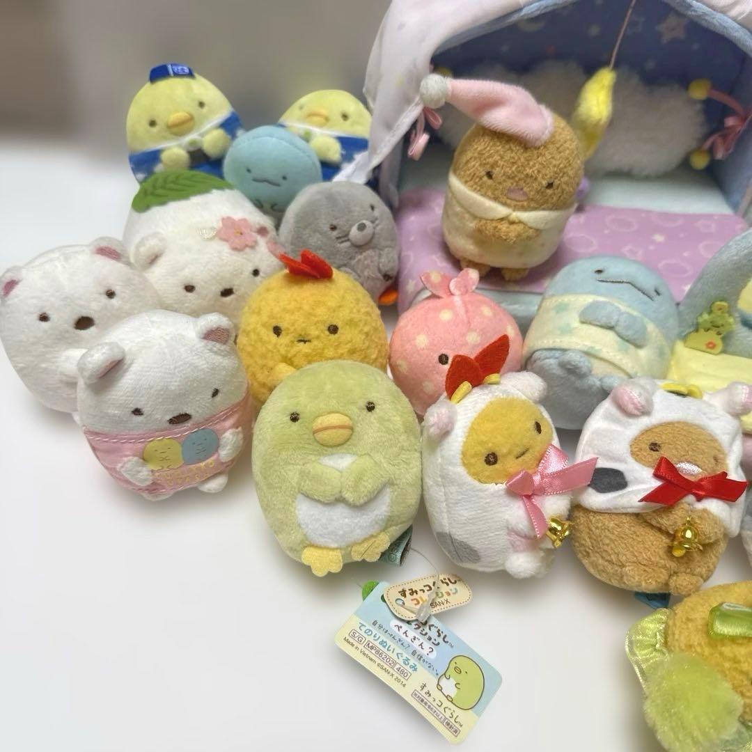 サンエックス　すみっコぐらし　てのりぬいぐるみ　マスコット　まとめ売り