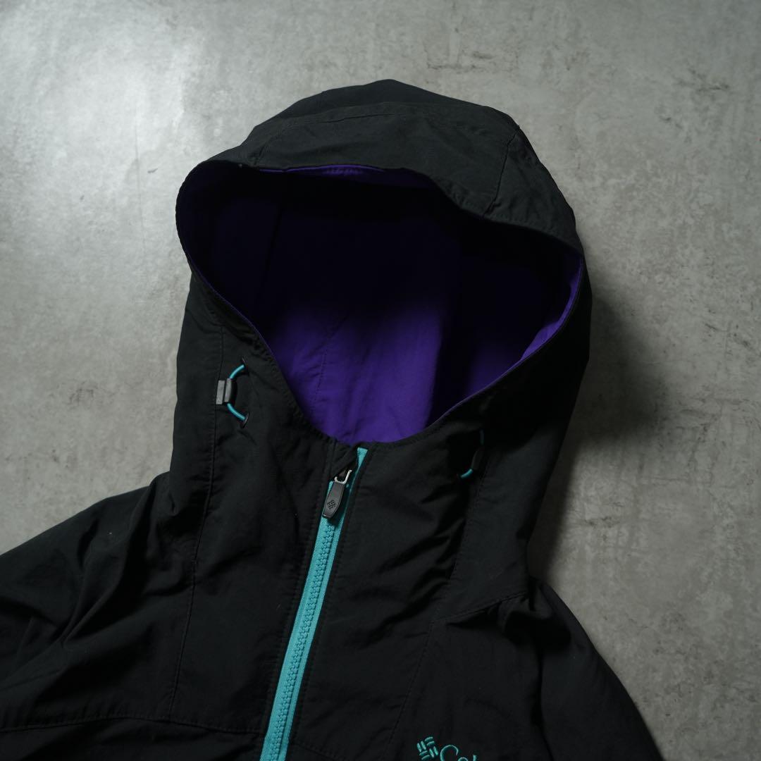y2k Columbia シェルジャケット tech ブラック シティーボーイ - メルカリ