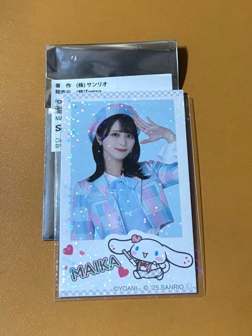 シナモロール×=LOVE ランダムフォトカード 佐々木舞香 - メルカリ