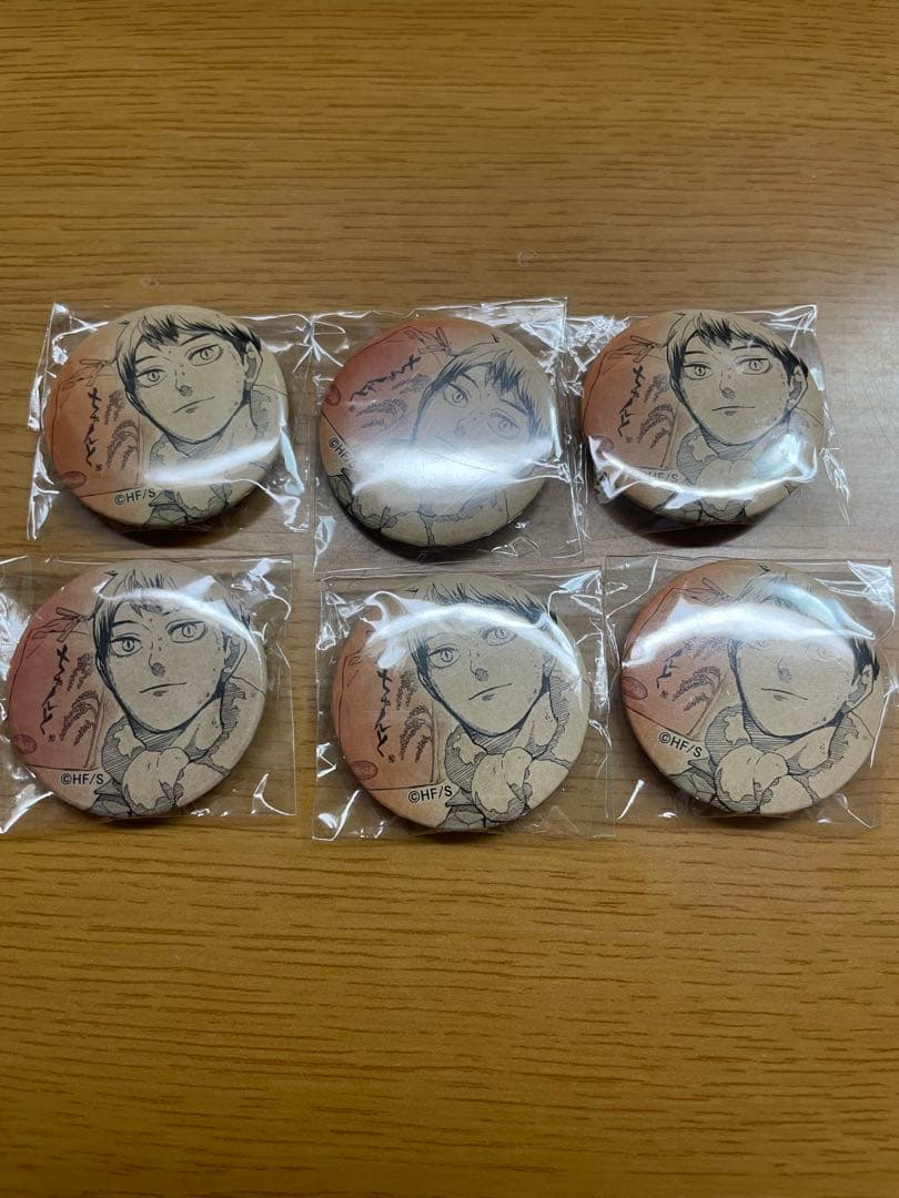 北信介 おにぎり宮 缶バッジ 6点