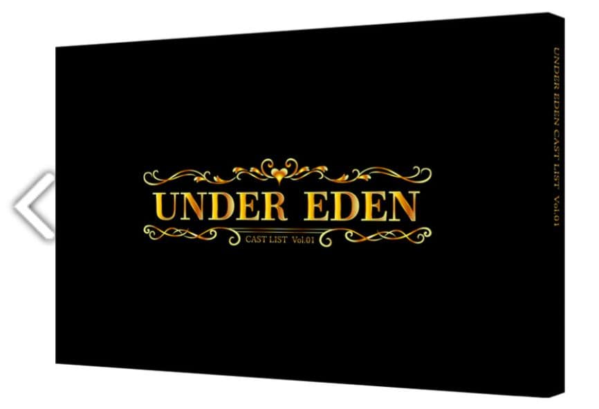 アンダーエデン公式グッズ 在籍オススメ嬢3Dカードホルダー vol.01