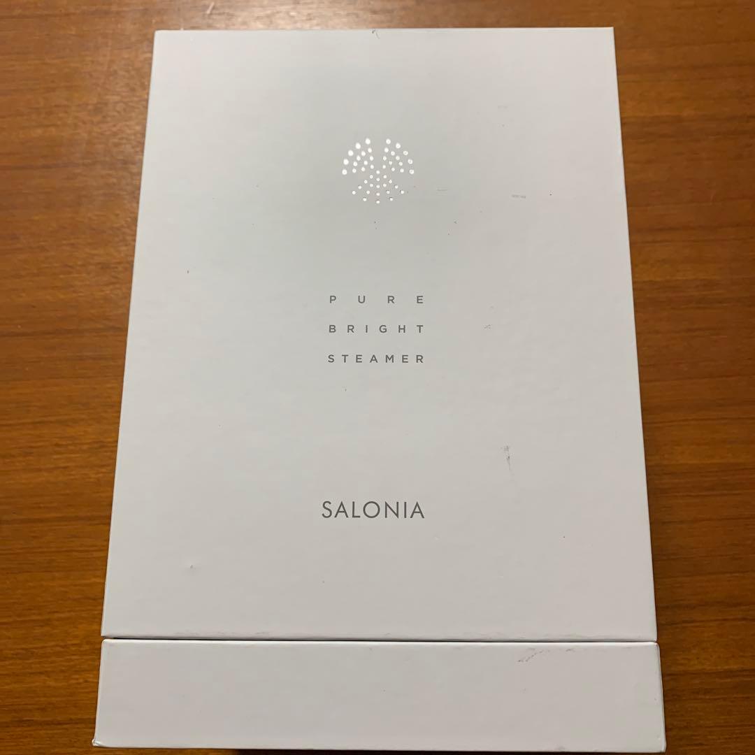 新品　SALONIA ピュア ブライト スチーマー Amazon.co.jp: SALONIA サロニア ピュアブライト スチーマー 美顔器