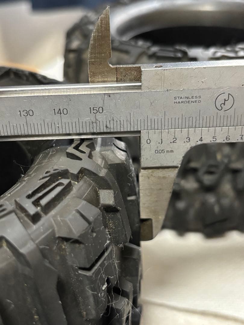 PRO LINE TRENCHER X 1/8 用タイヤホイール 17ミリ ハブ