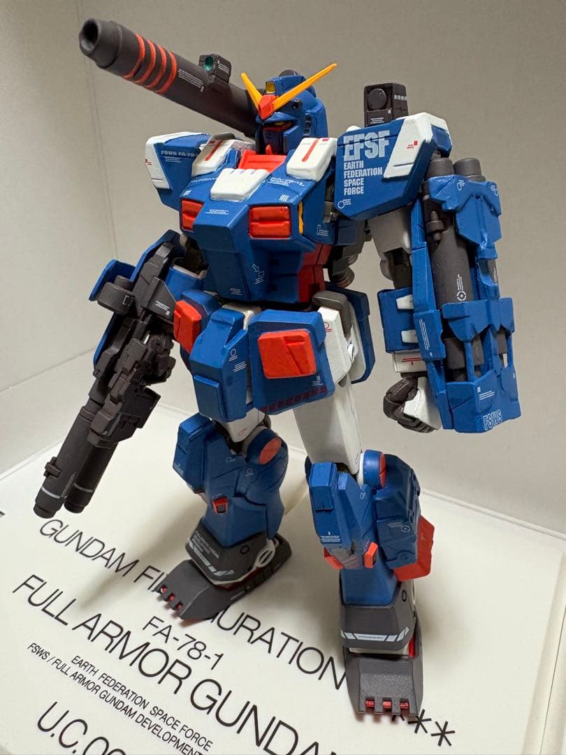 ガンダムフィックスフィギュレーションLIMITED フルアーマーガンダムブルー