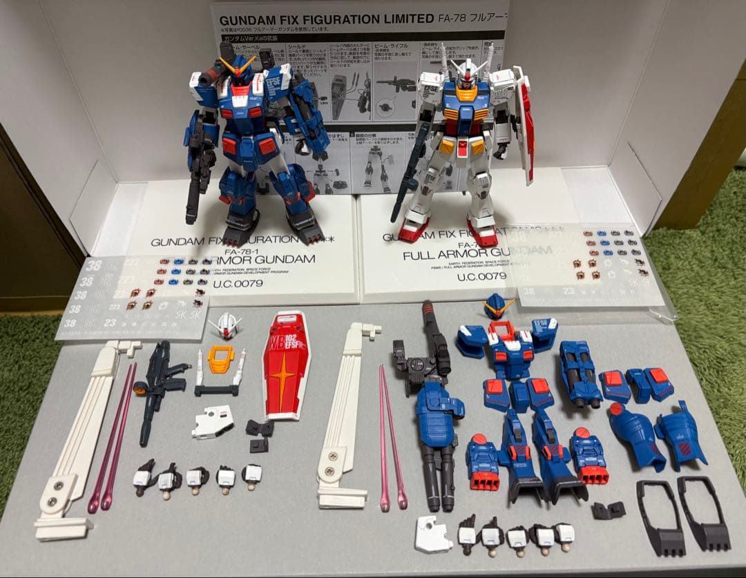 ガンダムフィックスフィギュレーションLIMITED フルアーマーガンダムブルー