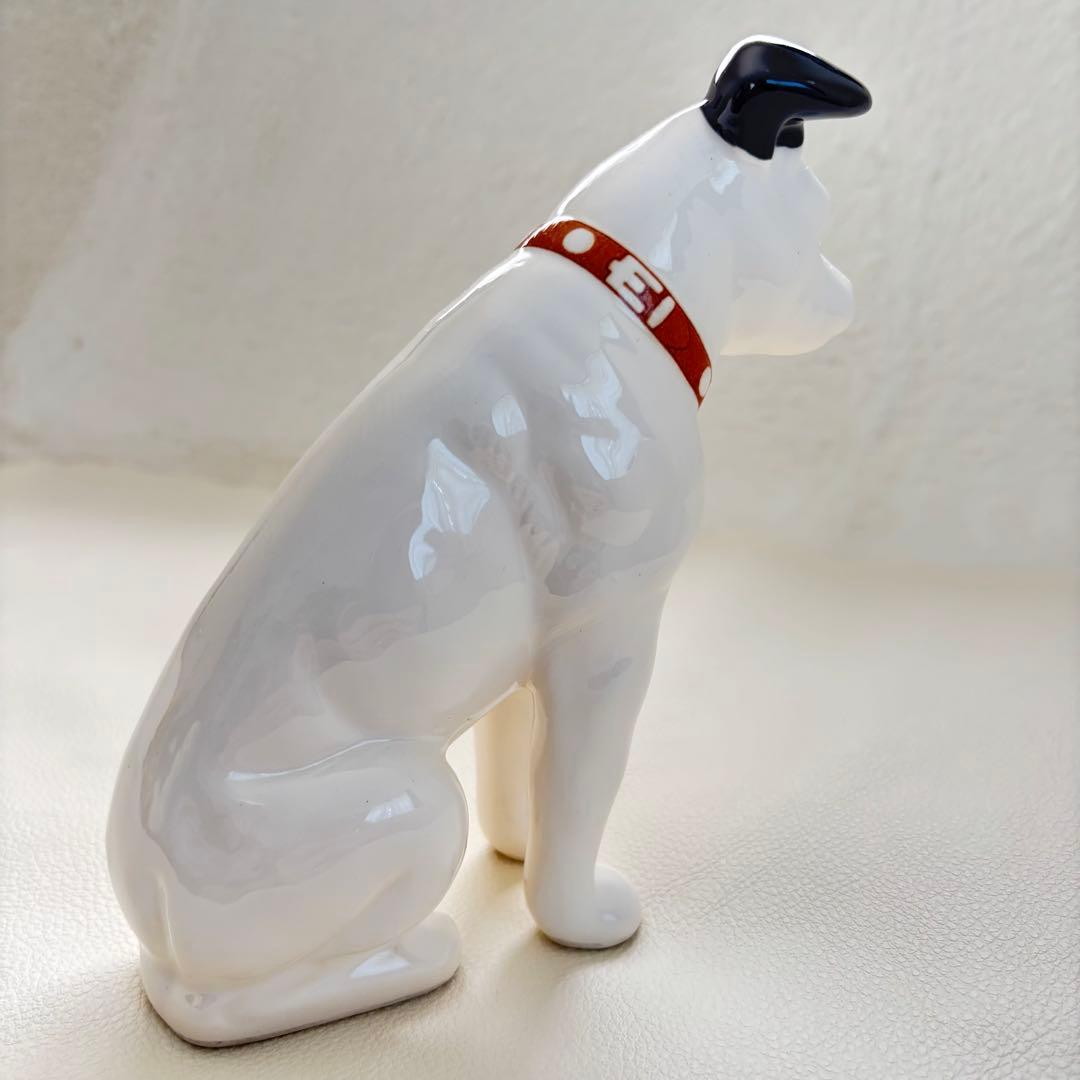 ✨ 希少 昭和レトロ Victor ビクター犬 ニッパーくん 陶器製 置物