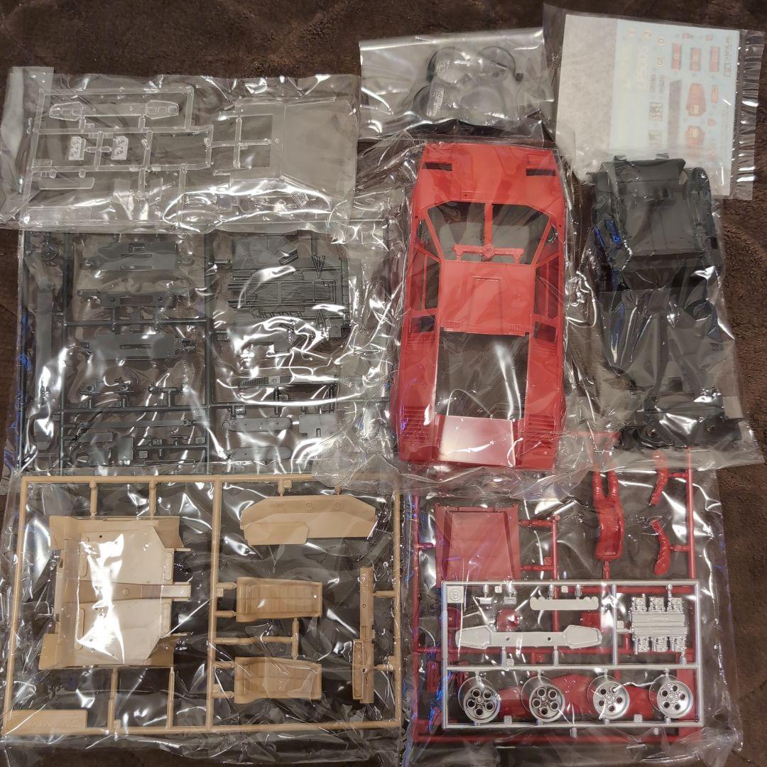 タミヤ フェラーリF40 1/24 タミヤ カウンタックLP500S 1/24 - メルカリ