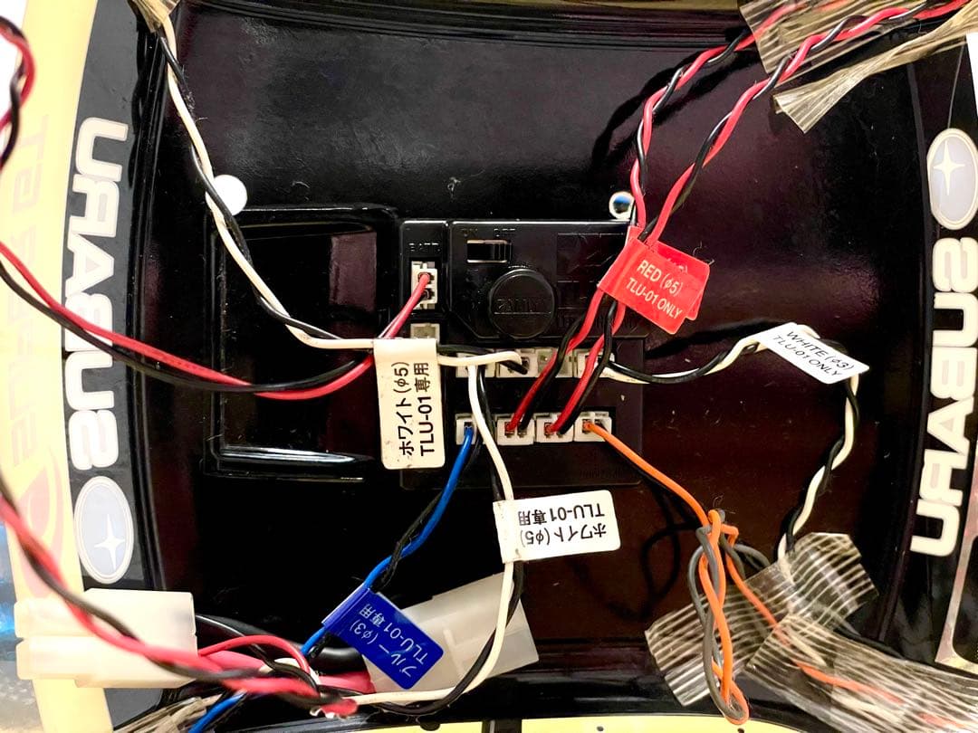 GW中で販売終了 スバルインプレッサ　クスコ(絶版品)ボディのみ　タミヤLED付