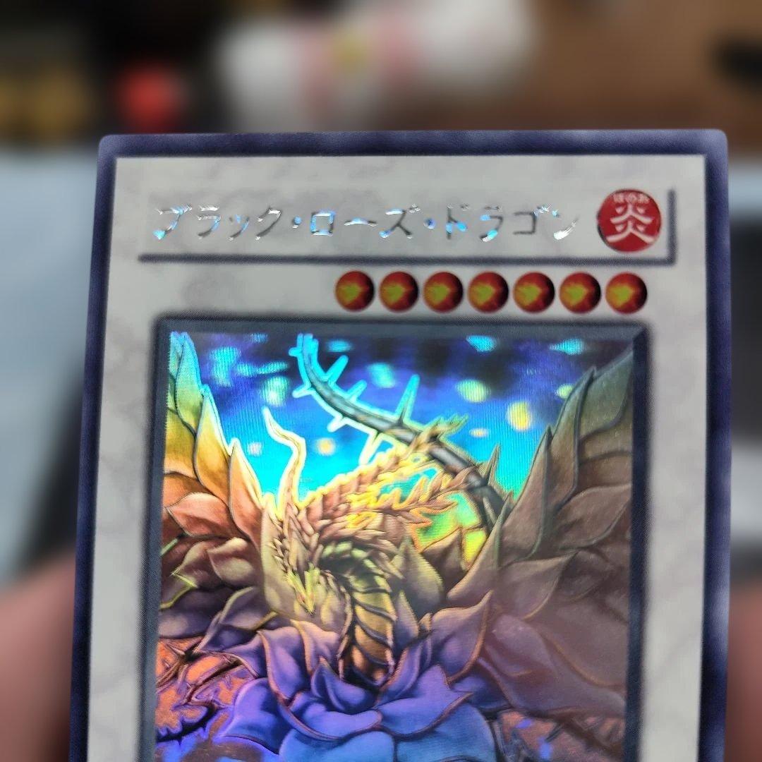 ブラック・ローズ・ドラゴン　ホログラフィックレア