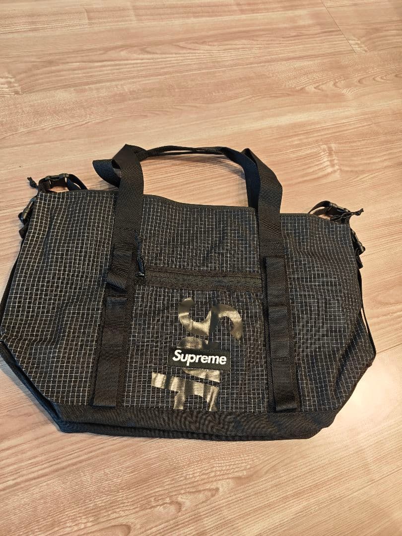 Supreme Tote Bag 24ss 美品 ブラック 24SS 立ち上げ Supreme Tote Bag トートバッグ (Supreme/トートバッグ