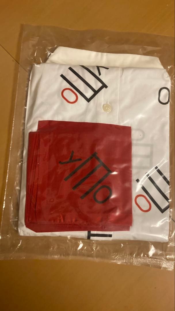 新品未開封　YMOシャツ・YMOバンダナ（ベストアルバムUC YMO付属品）