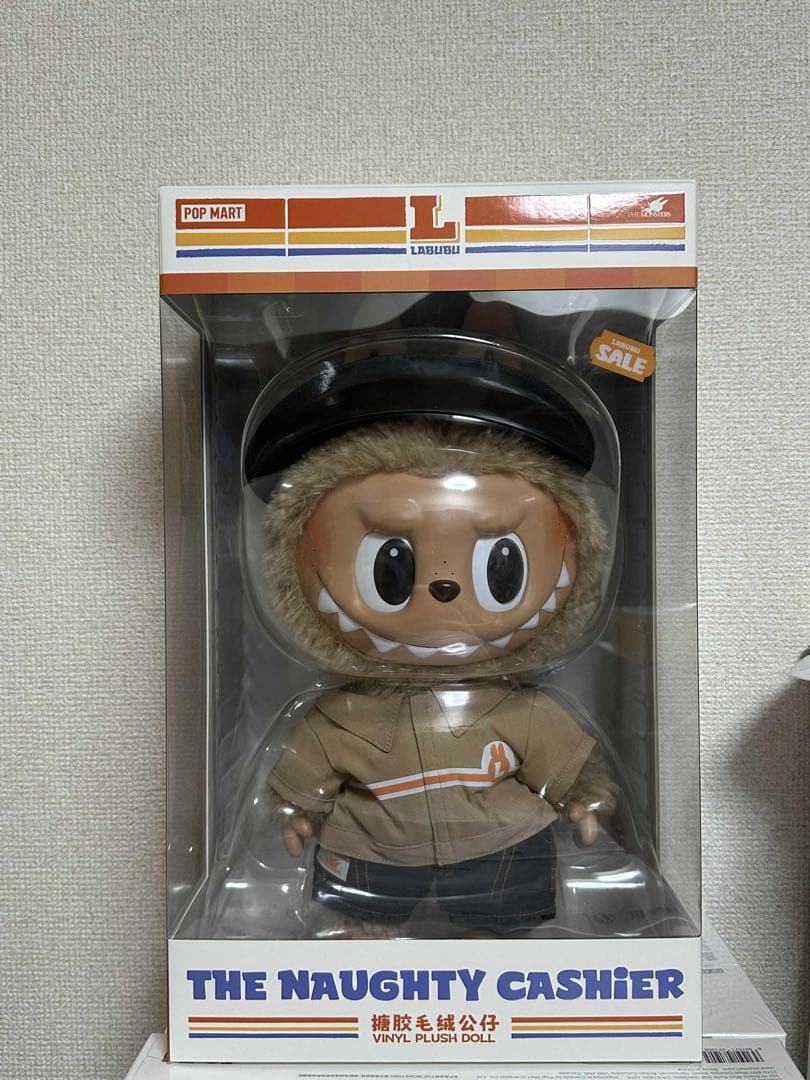 ぬいぐるみ THE MONSTER LABUBU THE NAUGHTY CASHIER