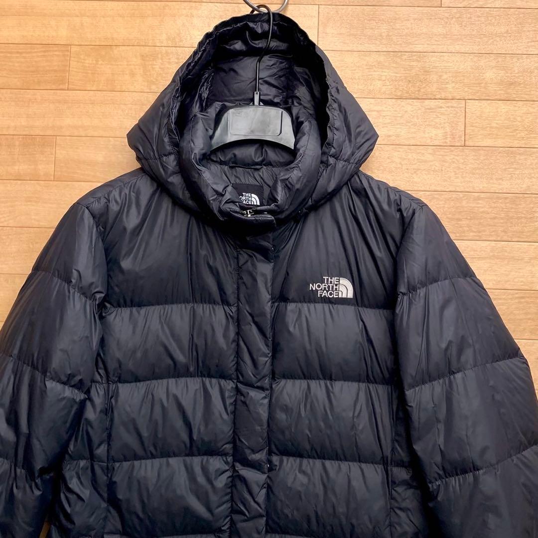 XL ザ ノースフェイス ダウンコート 黒 ダウン ロング ダウン