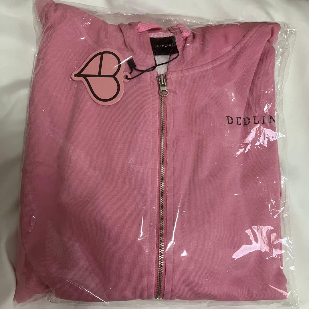 BLACKPINK DEADLINE HOODIE パーカー Lサイズ ピンク