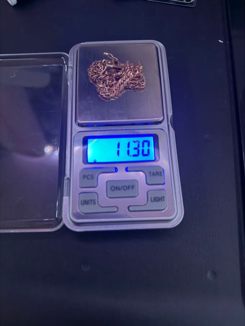 18k 喜平ブレスレット 12面トリプル 11.2g 17cm