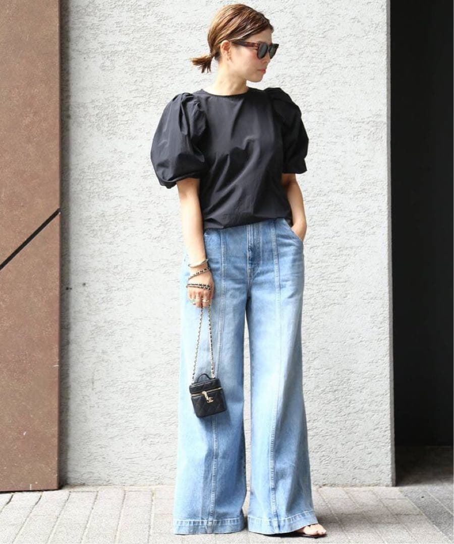 Deuxieme Classe CELERI balloon スリーブ ブラウス